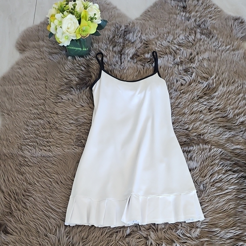 Elegant White Slip Dress